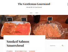 Tablet Screenshot of gentlemangourmand.com